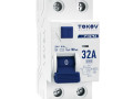 Выключатель дифференциального тока (УЗО) 2п (1P+N) 32А 100мА тип AC 6кА PRIZMA TOKOV ELECTRIC TKE-PZ60-RCDM-2-32-100-AC