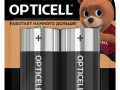 Элемент питания алкалиновый D/LR20 1.5В (блист. 2шт) Basic Opticell 5051005/6051005