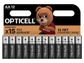 Элемент питания алкалиновый AA/LR6 (блист. 12шт) Basic Opticell 5051010/6051010
