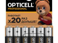 Элемент питания алкалиновый AA/LR6 (блист. 6шт) Professional Opticell 5052003