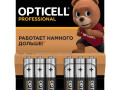 Элемент питания алкалиновый AAA/LR03 (блист. 6шт) Professional Opticell 5052004