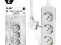 Удлинитель 3х5м с заземл. 10А 3х1.5 TOKOV ELECTRIC TKL-C01-BU3-5-1.5-Z