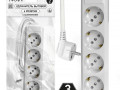 Удлинитель 4х3м с заземл. 10А 3х1.5 TOKOV ELECTRIC TKL-C01-BU4-3-1.5-Z
