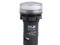 Лампа светодиодная OptiSignal Compact D22 С7-L-F1 бел. 110В AC/DC XB7EV01GP КЭАЗ 362153