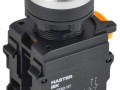 Кнопка d22мм 1НО+1НЗ MASTER с фиксацией зел. IEK MI-BT60-11T-3-21-K06