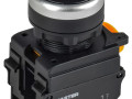 Переключатель 2 полож. 1НО+1НЗ возвратный черн. MASTER IEK MI-SW60-11X22-3-24-2-K02