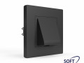 Вывод кабеля СП Pixel IP20 механизм карбон TOKOV ELECTRIC TKE-PX-CP-C14