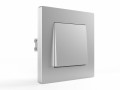 Переключатель перекрестный 1-кл. СП Pixel IP20 механизм алюм. TOKOV ELECTRIC TKE-PX-P1R-C03