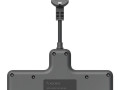 Удлинитель с сетевым фильтром 3х0.3м 10А 2USB + 1USBC 2500Вт ПВС 3х1 компакт черн. КОСМОС FRKsm0.3m-3g(B)USB