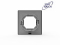 Рамка 1-м Pixel IP44 карбон TOKOV ELECTRIC TKE-PX-RM1-C14-IP44