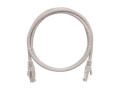 Патч-корд U/UTP 4 пары кат.6 (класс E) 250МГц 2хRJ45/8P8C BC (чистая медь) 24AWG (7х0.205мм) LSZH нг(А)-HFLTx сер. 1.5м NIKOMAX NMC-PC4UE55B-015-C-GY