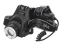 Фонарь аккумуляторный налобный GA-805 CREE 5Вт регулир. фокус литиевый аккум. 2.5А.ч алюм. USB пластик. (кор.) Эра Б0039625