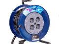 Удлинитель на катушке 4х30м 16А IP20 3.5кВт ПВС 2х1.5 КОСМОС YKKsm30m-4g(16A)