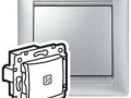 Выключатель 1-кл. 1п 1мод. СП Valena 10А IP31 с подсветкой механизм алюм. (DIY-упак.) IEK 694340