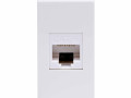 Розетка компьютерная 1-м 1мод. Viva RJ45 кат.6 бел. DKC 45058