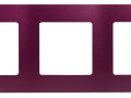 Рамка 3-м СП Etika IP20 сливовый IEK 672563