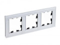 Рамка 3-м AtlasDesign Nature стекло бел. SE ATN320103