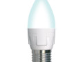 Лампа светодиодная LED-C37 7W/4000K/E27 /FR/DIM PLP01WH Яркая 7Вт матовая 4000К нейтр. бел. E27 диммир. (упак. картон) Uniel UL-00004295