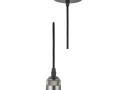 Патрон декоративный DLC-T-S31/E27 TS/1M/BL PEARL BLACK Techno провод 1м и крепление алюм. Uniel UL-00005287