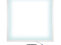 Светильник светодиодный ULP-6060-36W/4000K EFFECTIVE WHITE 36Вт 4000К офисный потолочный встраив. опал. рассеив. с источником питания бел. Uniel UL-00004668