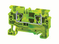 Клемма заземляющая пружинная OptiClip CXG-4-PE-(0.2-4) КЭАЗ 289760