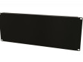 Фальш-панель BPV-4-RAL9005 на 4U черн. (RAL 9005) Hyperline 28909