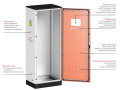Комплект крыша и основание для шкафов nCQE 1200х600мм DKC R5NKTB126