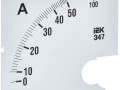 Шкала сменная для амперметра Э47 50/5А-1.5 96х96мм IEK IPA20D-SC-0050