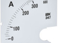 Шкала сменная для амперметра Э47 300/5А-1.5 96х96мм IEK IPA20D-SC-0300