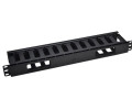 Органайзер кабельный 19дюйм 1U с крышкой TOKOV ELECTRIC TKE-CM-1U-PC