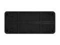 Розетка 3-м ОП Олимп 16А IP20 с заземл. черн. Universal 2218