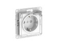Розетка AtlasDesign Aqua 16А IP44 с заземл. защ. шторки с прозр. крышкой быстрозажим. клем. механизм бел. SE ATN440146S