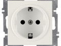 Розетка 1-м СП LAVIN/KAREN 16А IP20 с заземл. механизм бел. ARVIA 50 01 1000 217