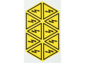 Наклейка знак электробезопасности 
