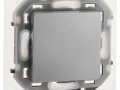 Переключатель 1-кл. 1п 1мод. СП Inspiria 10А IP44 250В 10AX механизм алюм. IEK 673672