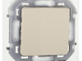 Переключатель 1-кл. 1п 1мод. СП Inspiria 10А IP44 250В 10AX механизм сл. кость IEK 673671