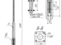 Опора ОГКф-4 (3мм 60/108 фл.190х10 мц. 140 отв. 19х4) гор. оцинк. UMECON МК 90150
