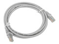 Патч-корд кат.5E UTP неэкранир. PVC сер. 2.0м TERACOM PRO EKF TRP-5EUTP-PVC-2M-GY