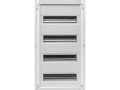 Основание силового щита Nova с DIN-рейками 48мод. IP41 PROxima EKF nv-pbase-48