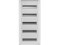 Основание силового щита Nova с DIN-рейками 60мод. IP41 PROxima EKF nv-pbase-60