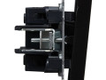Выключатель проходной 2-кл. СП BRITE ВС10-2-6-БрЧ 10А механизм черн. IEK BR-V22-0-10-K02