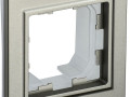 Рамка 1-м IP44 BRITE РУ-1-БрШ-44 шампань IEK BR-M12-44-K37