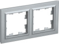 Рамка 2-м BRITE РУ-2-БрА алюм. IEK BR-M22-K47