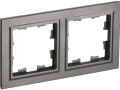 Рамка 2-м BRITE РУ-2-БрШ шампань IEK BR-M22-K37