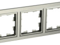 Рамка 3-м BRITE РУ-3-БрШ шампань IEK BR-M32-K37