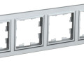 Рамка 4-м BRITE РУ-4-БрА алюм. IEK BR-M42-K47