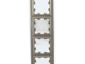 Рамка 4-м BRITE РУ-4-БрШ шампань IEK BR-M42-K37