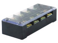 Блок зажимов ТВ-4504 45А 4 клеммные пары IP30 Электротехник ET522093