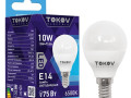 Лампа светодиодная 10Вт G45 6500К Е14 176-264В TOKOV ELECTRIC TKE-G45-E14-10-6.5K
