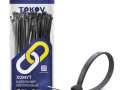Хомут кабельный нейлоновый черн. 3.6х150 (уп.100шт) TOKOV ELECTRIC TKE-HNS-3.6-150-B/100